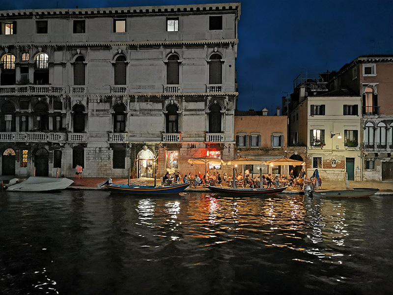 Wenecja sesja zdjęciowa wieczorem