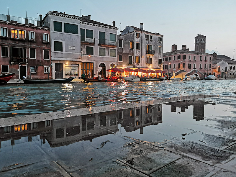 Wenecja - wieczorna sesja zdjęciowa