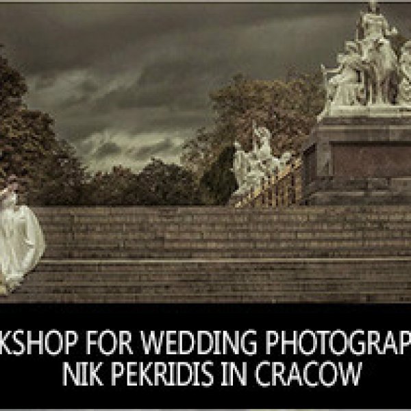 Workshops for wedding photographers: Nik Pekridis in Cracow, September 2015