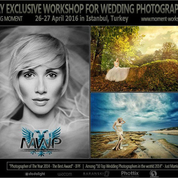 Workshop for wedding photographers in Turkey