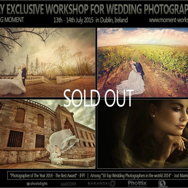Fantastic workshop for wedding photographers in Dublin sold out!